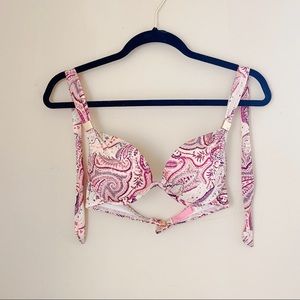 VICTORIA’S SECRET PADDED PUSH UP BIKINI TOP 34B